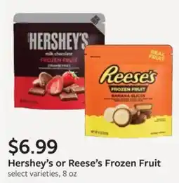 Fareway Hershey's or Reese's Frozen Fruit offer