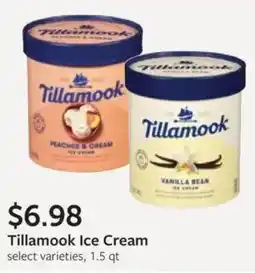 Fareway Tillamook Ice Cream offer