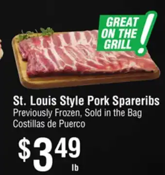 Smart & Final St. Louis Style Pork Spareribs offer