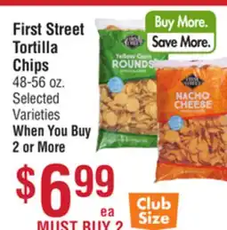 Smart & Final First Street Tortilla Chips offer