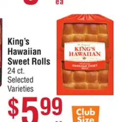 Smart & Final King's Hawaiian Sweet Rolls offer