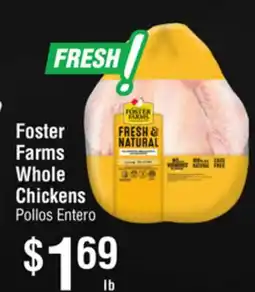 Smart & Final Foster Farms Whole Chickens offer