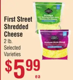 Smart & Final First Street Shredded Cheese offer