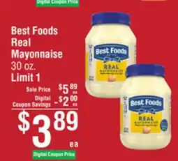Smart & Final Best Foods Real Mayonnaise offer