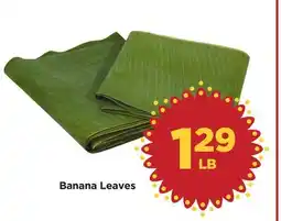 Food 4 Less Banana Leaves offer