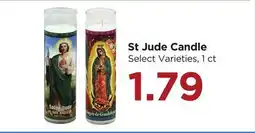 Food 4 Less St Jude Candle offer