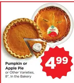Food 4 Less Pumpkin or Apple Pie offer