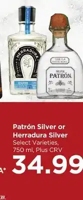 Food 4 Less Patrón Silver or Herradura Silver offer