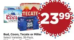 Food 4 Less Bud, Coors, Tecate or Miller offer