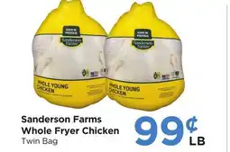 Food 4 Less Sanderson Farms Whole Fryer Chicken offer