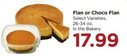 Food 4 Less Flan or Choco Flan offer