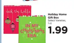 Food 4 Less Holiday Home Gift Box offer