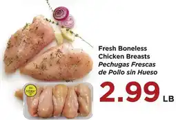 Food 4 Less Fresh Boneless Chicken Breasts offer