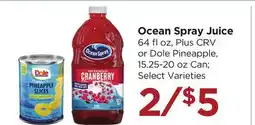 Food 4 Less Ocean Spray Juice offer