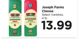 Food 4 Less Joseph Farms Cheese offer