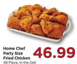 Food 4 Less Home Chef Party Size Fried Chicken offer
