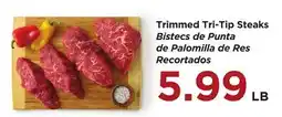 Food 4 Less Trimmed Tri-Tip Steaks offer
