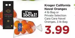 Food 4 Less Kroger California Navel Oranges offer