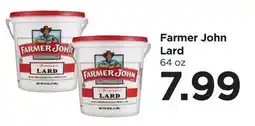 Food 4 Less Farmer John Lard offer