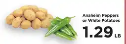 Food 4 Less Anaheim Peppers or White Potatoes offer