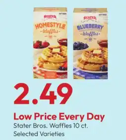 Stater Bros Stater Bros. Waffles offer