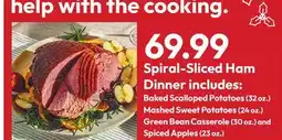 Stater Bros Spiral-Sliced Ham Dinner offer