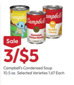 Stater Bros Campbell's Condensed Soup offer