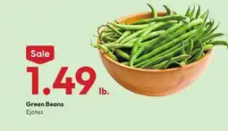 Stater Bros Green Beans offer