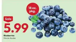 Stater Bros Blueberries offer