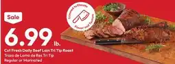 Stater Bros Cut Fresh Daily Beef Loin Tri Tip offer