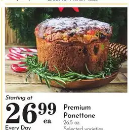 Pavilions Premium Panettone offer