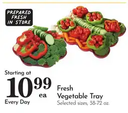 Pavilions Fresh Vegetable Tray offer