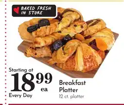 Pavilions Breakfast Platter offer