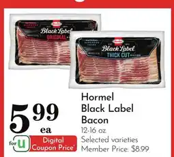 Pavilions Hormel Black Label Bacon offer