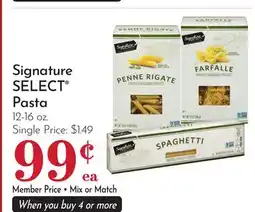 Pavilions Signature SELECT Pasta offer