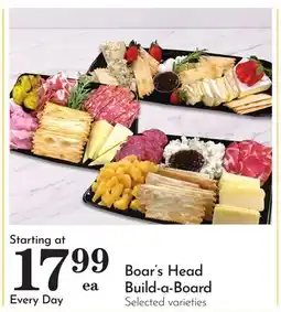Pavilions Boar's Head Build-a-Board offer