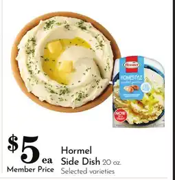 Pavilions Hormel Side Dish offer