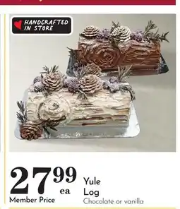 Pavilions Yule Log offer