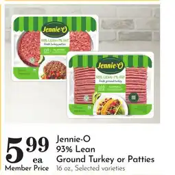 Pavilions Jennie-O 93% Lean Ground Turkey or Patties offer