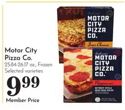 Pavilions Motor City Pizza Co offer