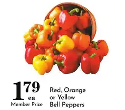 Pavilions Red, Orange or Yellow Bell Peppers offer