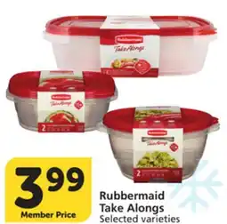 Pavilions Rubbermaid Take Alongs offer
