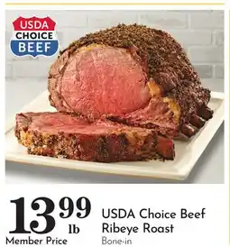 Pavilions USDA Choice Beef Ribeye Roast offer
