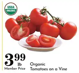 Pavilions Organic Tomatoes on a Vine offer