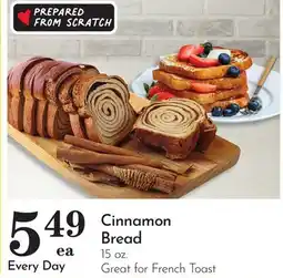 Pavilions Cinnamon Bread offer