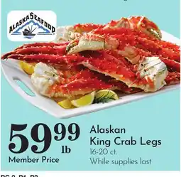 Pavilions Alaskan King Crab Legs offer