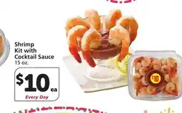 Albertsons Shrimp Kit with Cocktail Sauce offer