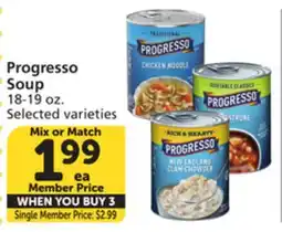 Albertsons Progresso Soup offer