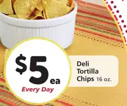 Albertsons Deli Tortilla Chips offer