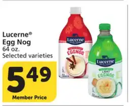 Albertsons Lucerne Egg Nog offer